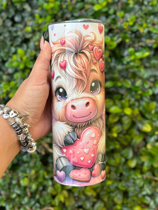 V Day Cow 20 oz. Insulated Tumbler