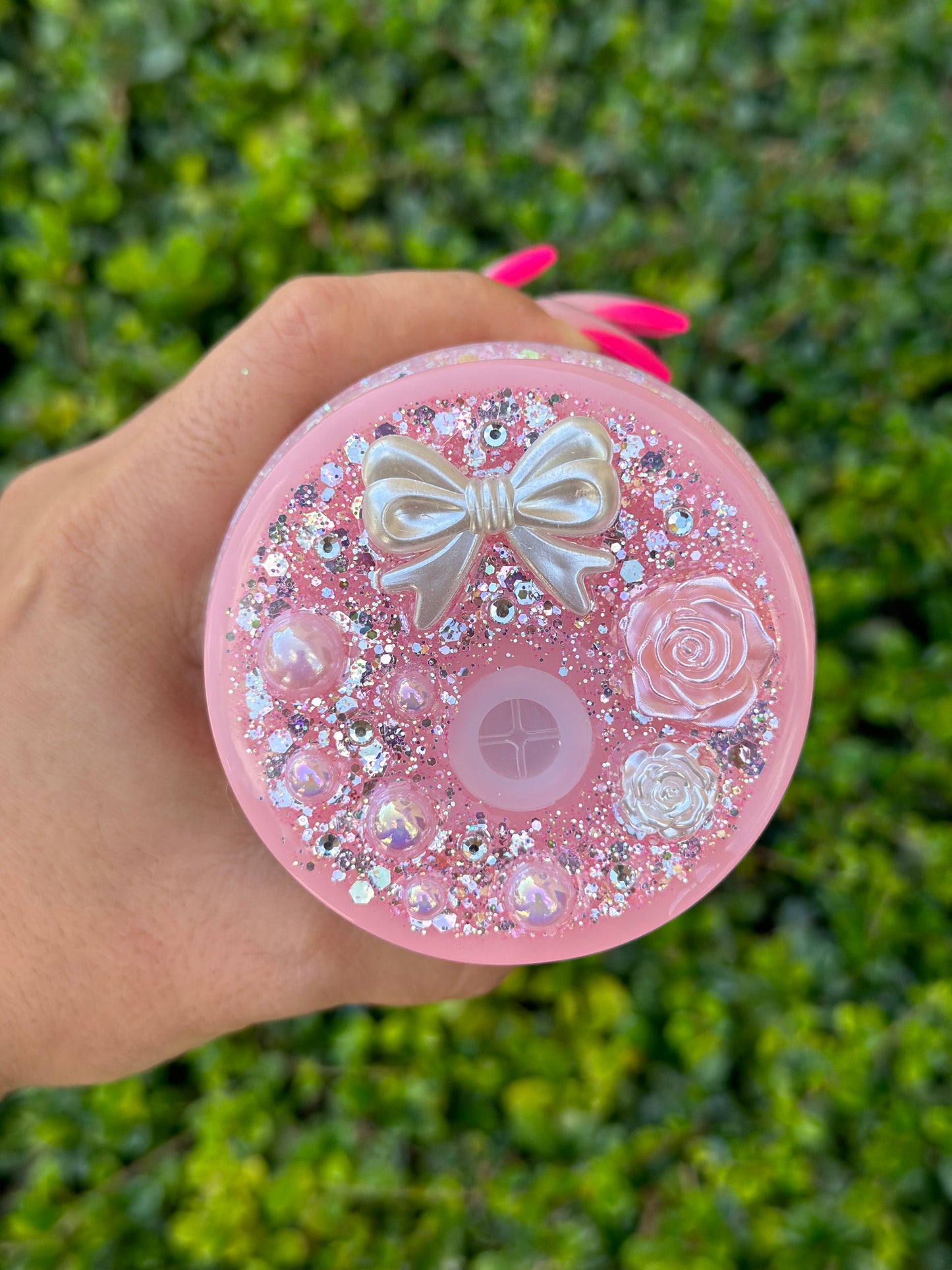 Coquette Girly Snow Globe