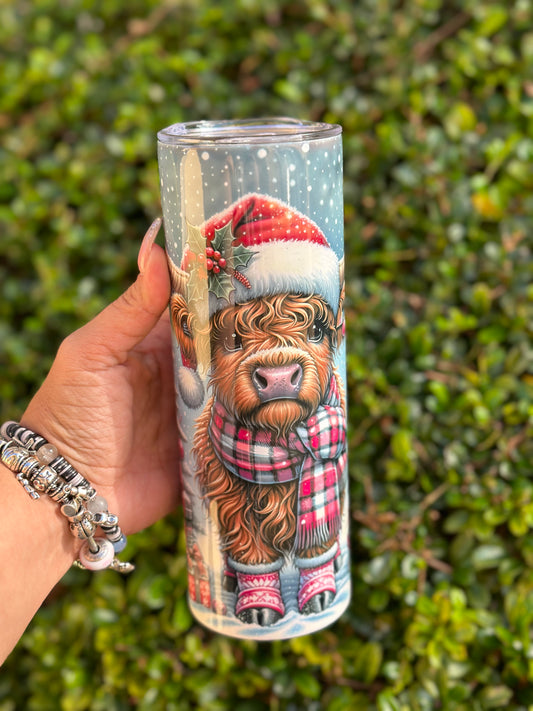 Susie The Christmas Cow 20 oz. Insulated Tumbler