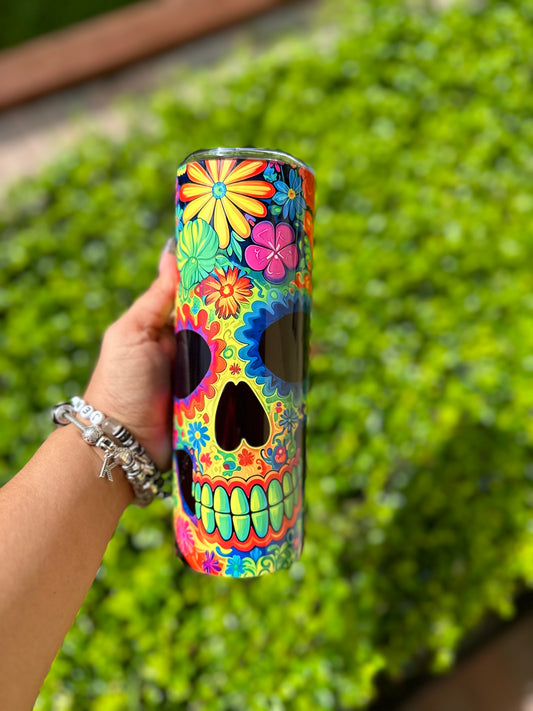 Sugar Skull 20 oz. Insulated Tumbler