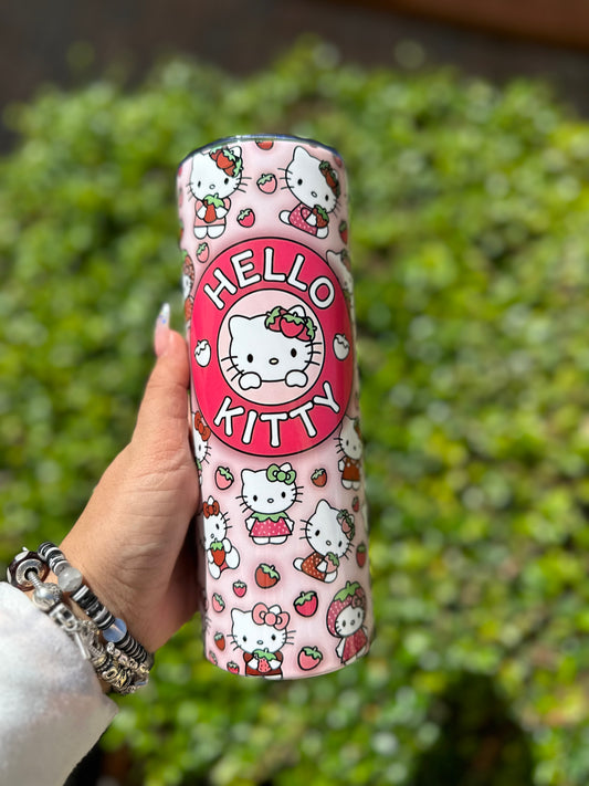 Strawberry Hello Kitty 20 oz. Insulated Tumbler