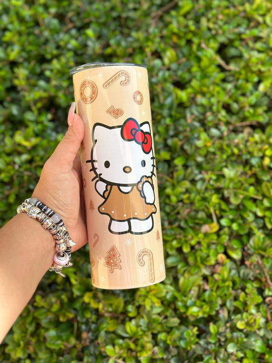 Gingerbread Hello Kitty 20 oz. Insulated Tumbler